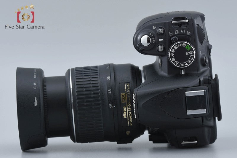 Nikon D3100 Black 14.2 MP Digital SLR Camera 18-55 VR Lens