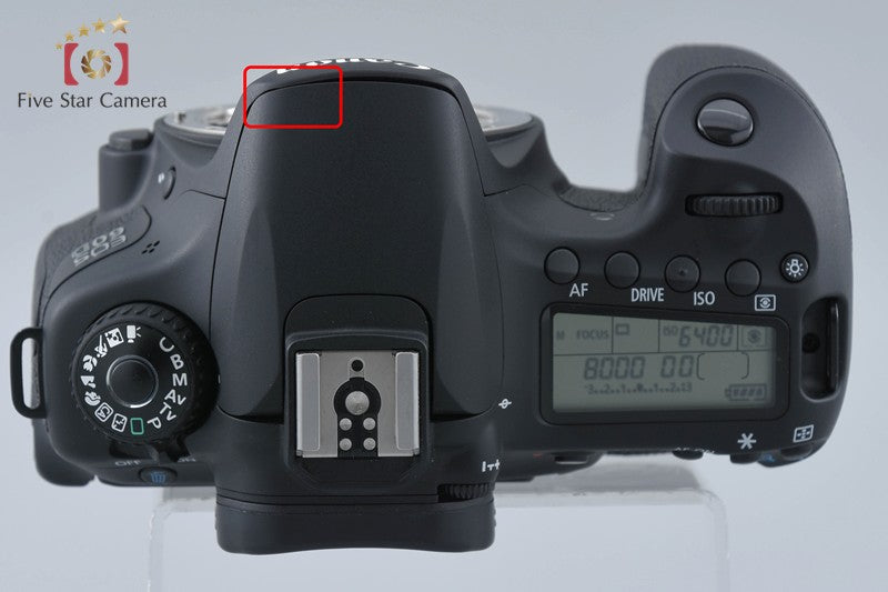 "Shutter count 2,843" Canon EOS 60D 18.0 MP Digital SLR Camera Body