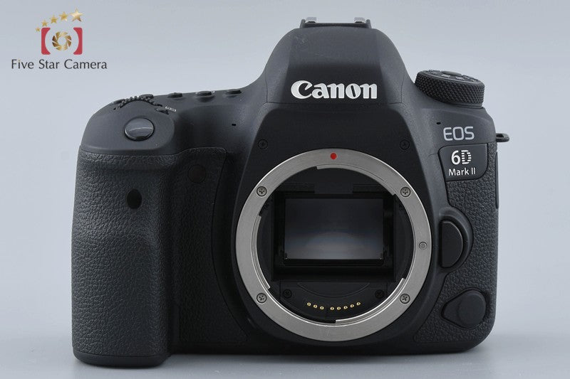 "Count 1,279" Canon EOS 6D Mark II 26.2MP Full Frame Digital SLR Camera body