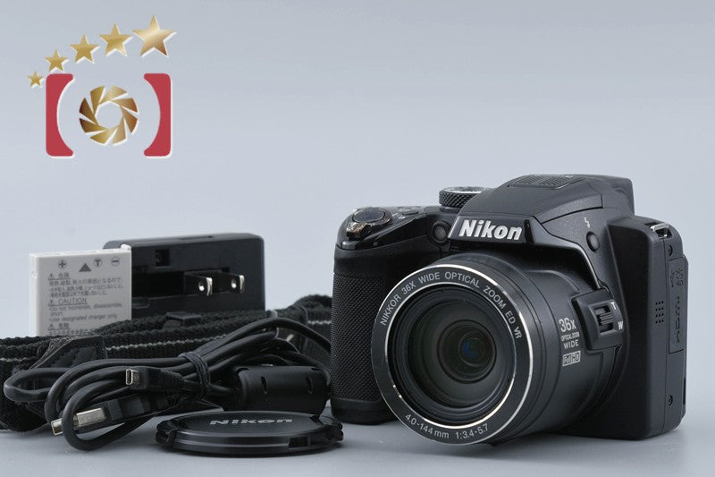 Nikon COOLPIX P500 Black 12.1 MP Digital Camera