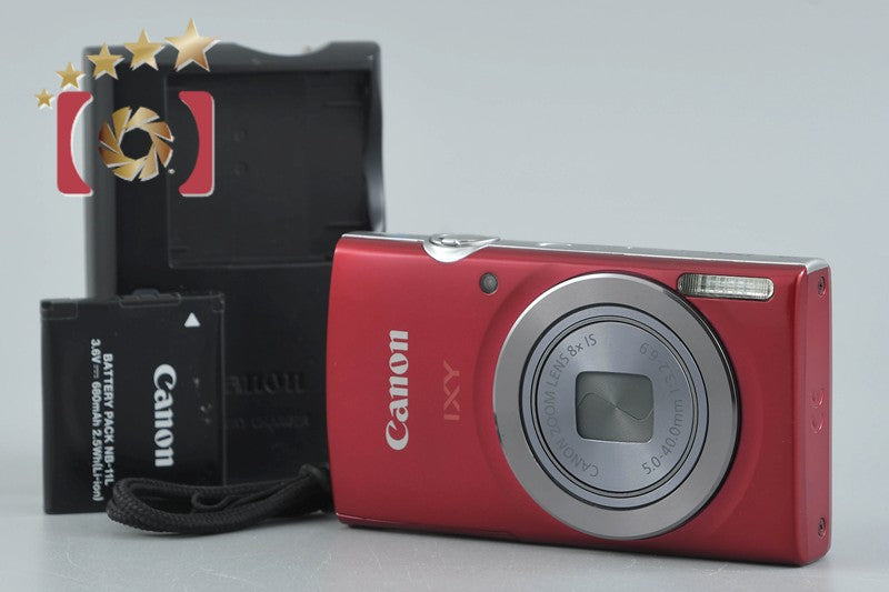 Canon IXY 160 Red 20.0 MP Digital Camera
