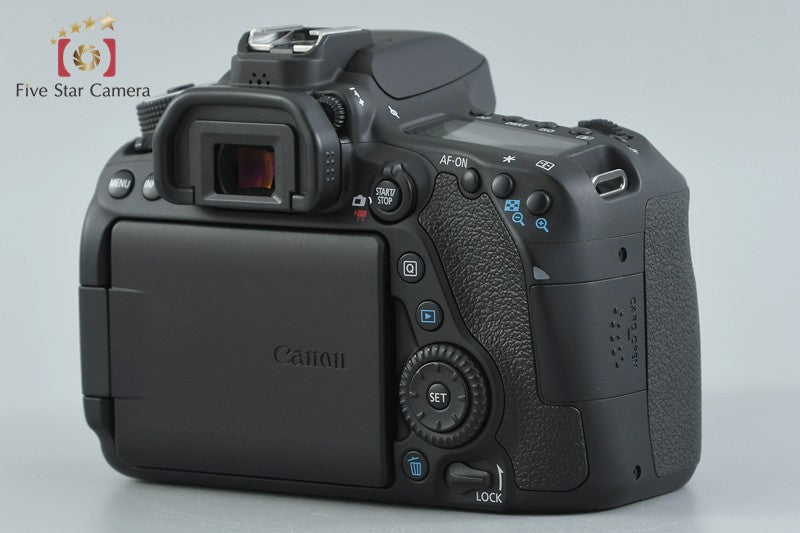 "Count 3,983" Canon EOS 80D 24.2 MP Digital SLR Camera EF-S 18-55 55-250 Lenses