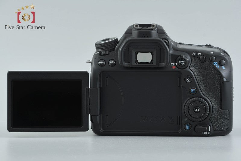 "Count 3,983" Canon EOS 80D 24.2 MP Digital SLR Camera EF-S 18-55 55-250 Lenses