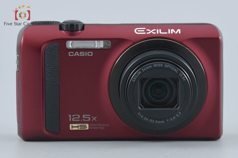 Casio HIGH SPEED EXILIM EX-ZR300 Red 16.1 MP Digital Camera