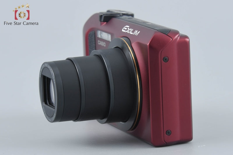 Casio HIGH SPEED EXILIM EX-ZR300 Red 16.1 MP Digital Camera