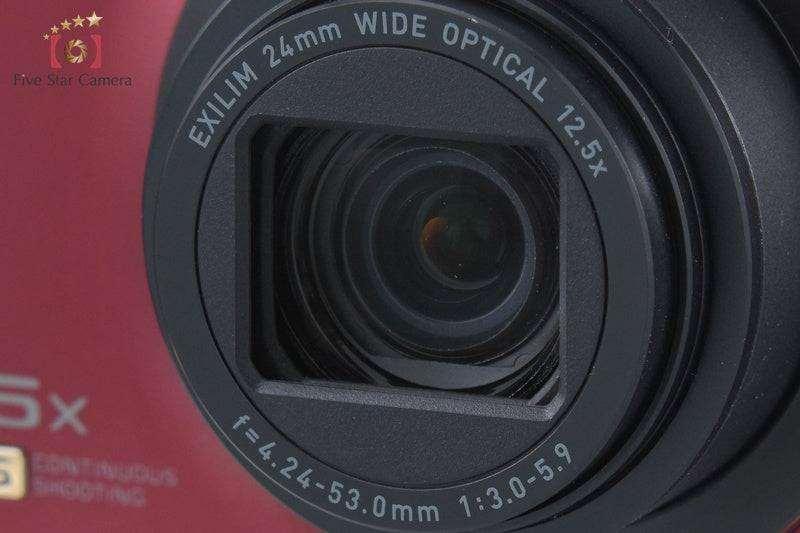 Casio HIGH SPEED EXILIM EX-ZR300 Red 16.1 MP Digital Camera