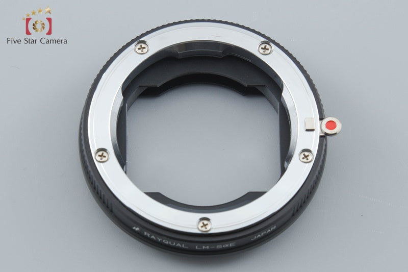 RAYQUAL LM-SαE Mount Adapter Leica M Mount Lens to Sony E Mount Camera