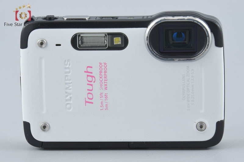 Olympus Tough TG-620 White 12.0 MP 5m Waterproof Digital Camera