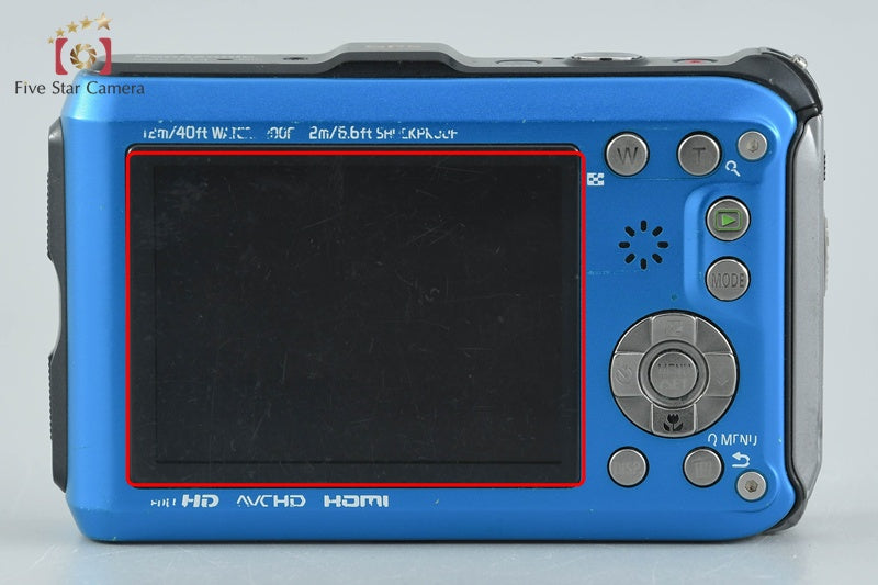 Panasonic LUMIX DMC-FT4 Ultramarine Blue 12.1 MP Digital Camera