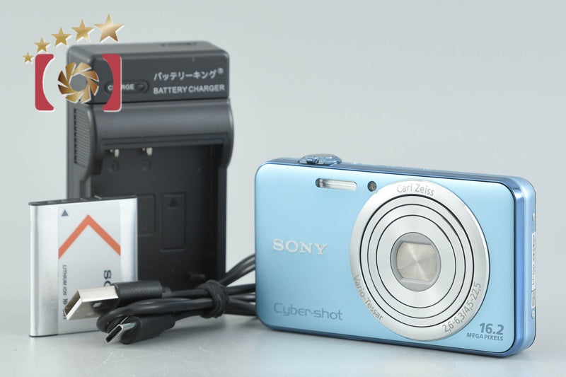 Sony Cyber-Shot DSC-WX50 Blue 16.2 MP Digital Camera [Japanese Language Only]