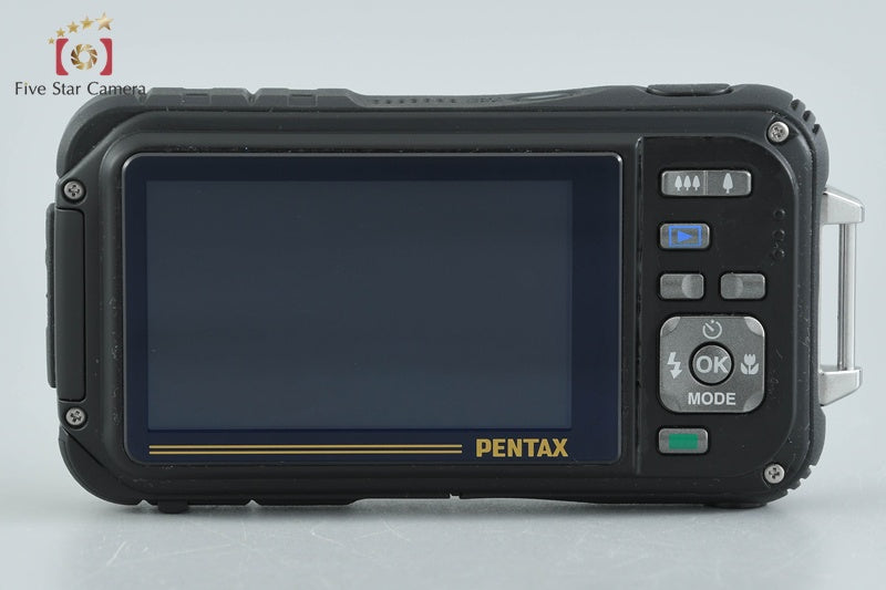 Pentax Optio W90 Black 12.1 MP Digital Camera w/ Box
