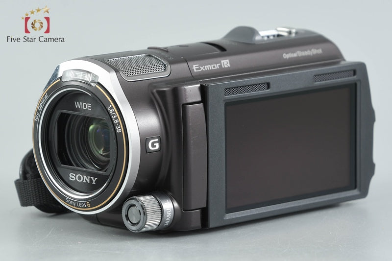 Sony Handycam HDR-CX560V Brown Digital HD Camcorder [Japanese Language Only]