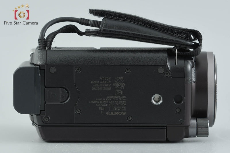 Sony Handycam HDR-CX560V Brown Digital HD Camcorder [Japanese Language Only]