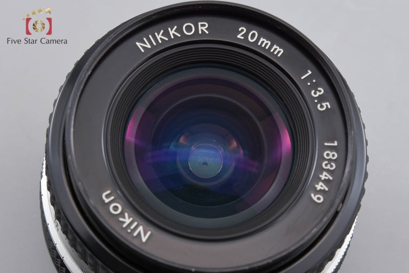 Nikon Ai NIKKOR 20mm f/3.5