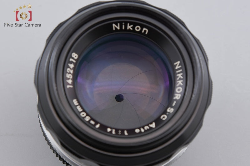 Nikon NIKKOR-S.C Auto 50mm f/1.4 Ai Converted
