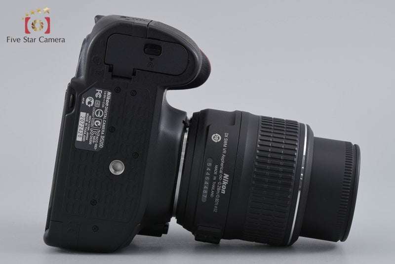 Nikon D5200 Black 24.1 MP DSLR Camera 18-55 VR Lens