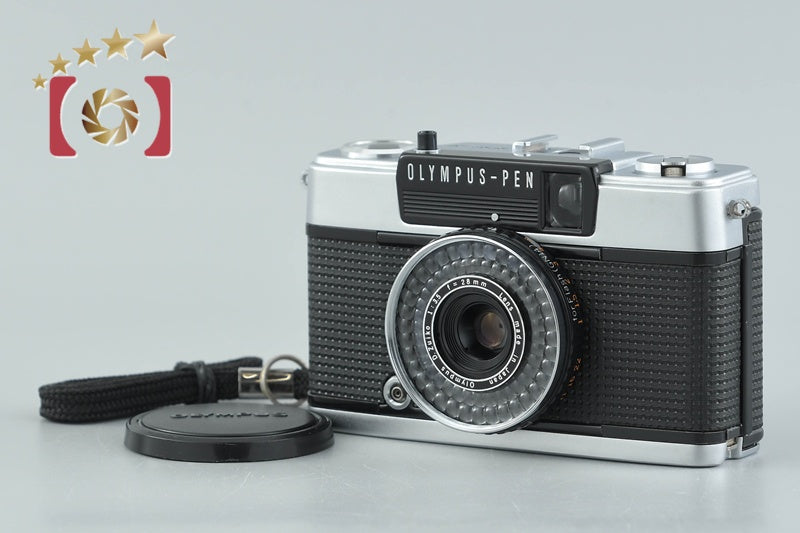 Olympus PEN EE-3 Black 35mm Half Frame Film Camera D.Zuiko 28mm f/3.5