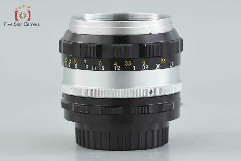 Nikon NIKKOR-S Auto 50mm f/1.4 Non Ai Lens