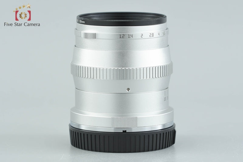 Meisho Kogaku TTArtisan 50mm f/1.2 Silver for Nikon Z Mount