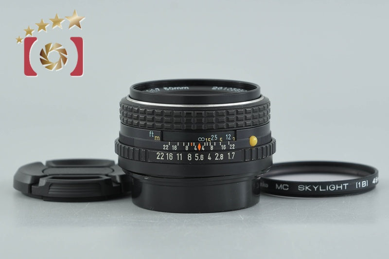 Pentax SMC M 50mm f/1.7 K Mount Lens