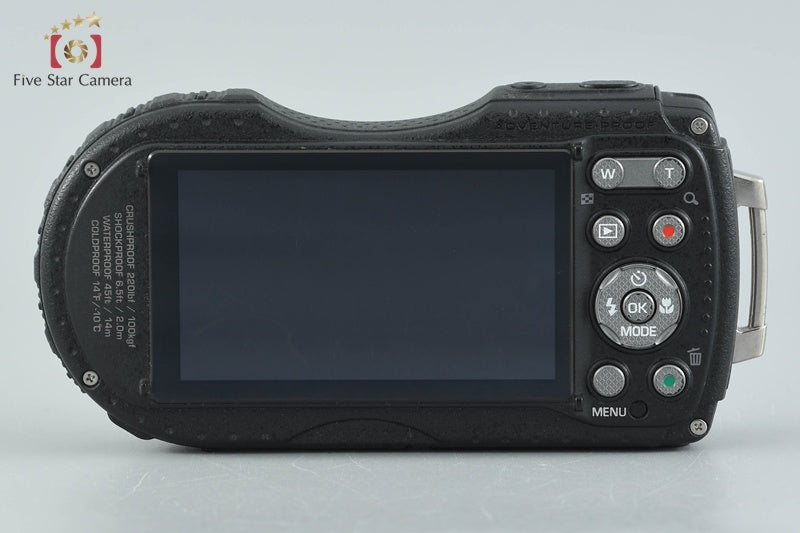 Ricoh Pentax WG-3 Black 16.0 MP Waterproof Action Camera