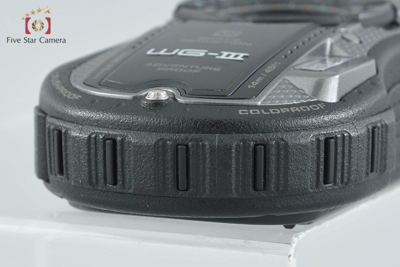 Ricoh Pentax WG-3 Black 16.0 MP Waterproof Action Camera
