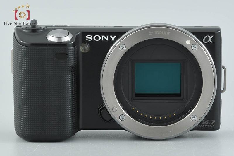 Sony α NEX-5 Black 16.1 MP Digital Camera 18-55 Lens [Japanese Language Only]