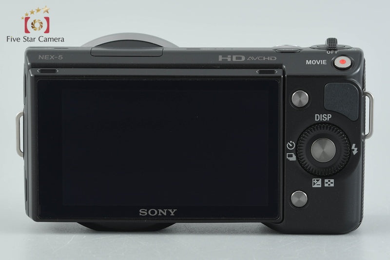Sony α NEX-5 Black 16.1 MP Digital Camera 18-55 Lens [Japanese Language Only]