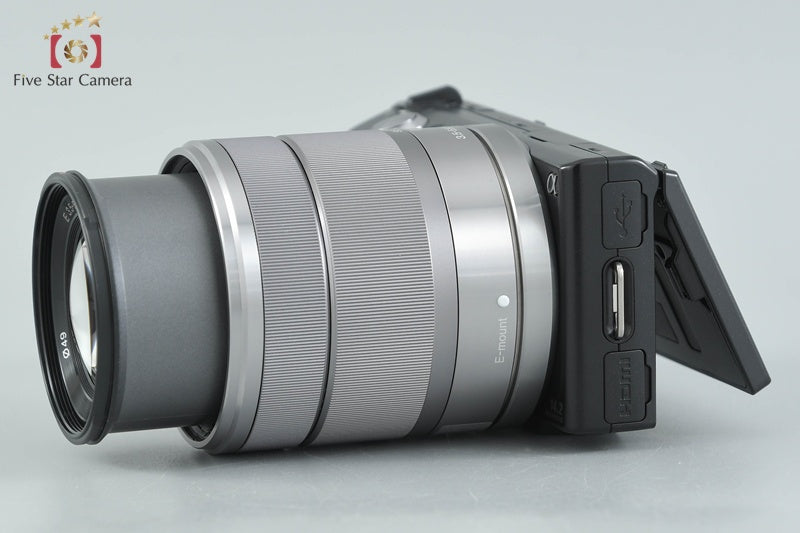 Sony α NEX-5 Black 16.1 MP Digital Camera 18-55 Lens [Japanese Language Only]