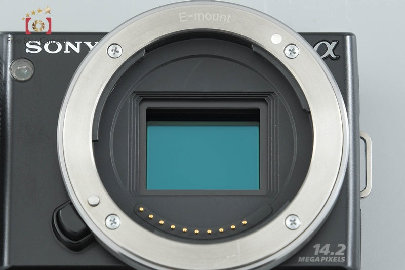 Sony α NEX-5 Black 16.1 MP Digital Camera 18-55 Lens [Japanese Language Only]