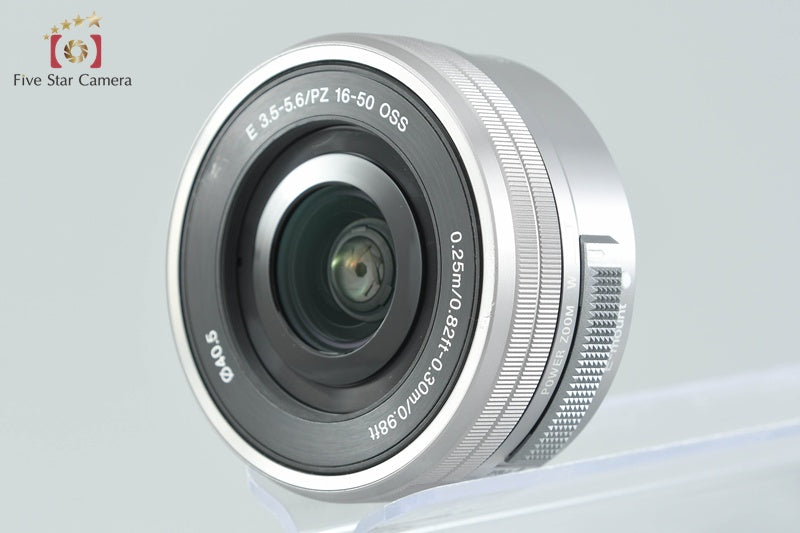 "Count 3,621" Sony α NEX-5R White 16.1 MP 16-50 Lens [Multiple Languages]