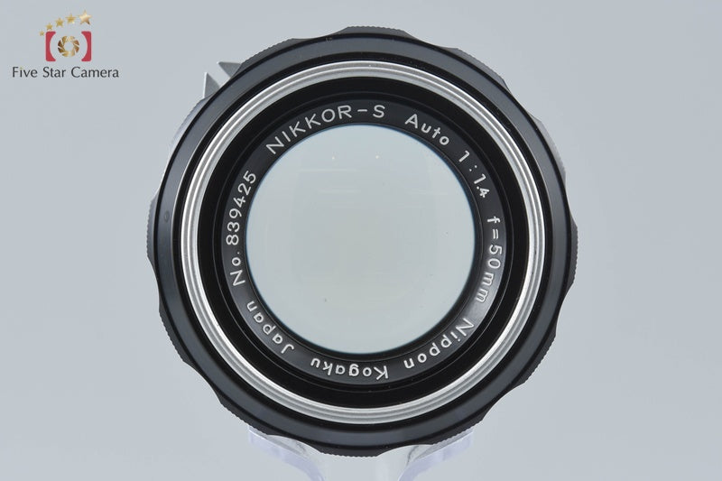 Nikon NIKKOR-S Auto 50mm f/1.4 Non Ai Lens