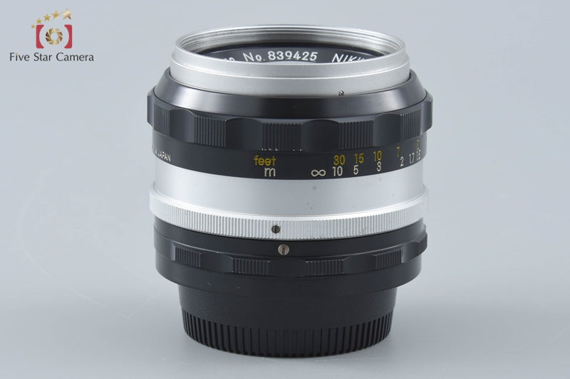 Nikon NIKKOR-S Auto 50mm f/1.4 Non Ai Lens