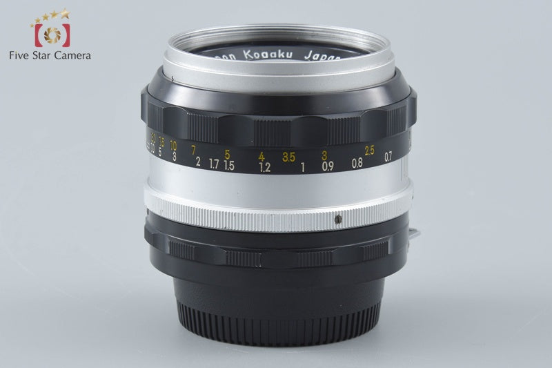 Nikon NIKKOR-S Auto 50mm f/1.4 Non Ai Lens