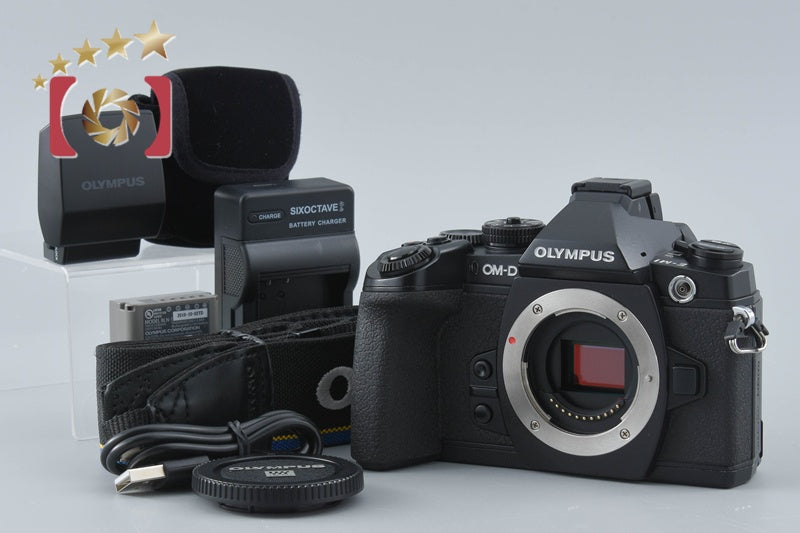 "Count 823" Olympus OM-D E-M1 Black 16.3 MP Digital Mirrorless Camera Body