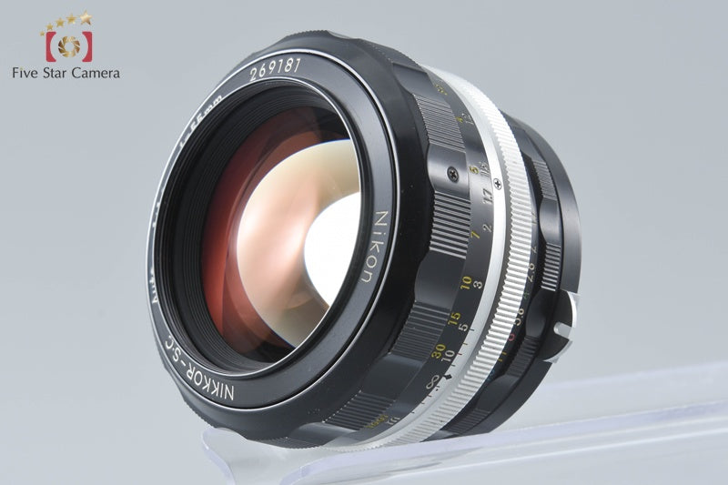 Nikon NIKKOR-S.C Auto 55mm f/1.2 Non Ai Lens