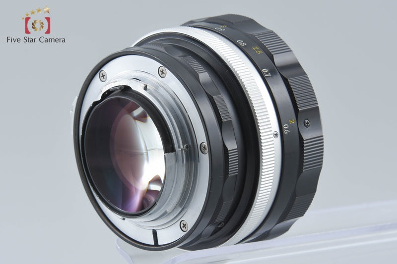 Nikon NIKKOR-S.C Auto 55mm f/1.2 Non Ai Lens