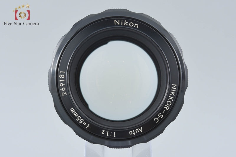 Nikon NIKKOR-S.C Auto 55mm f/1.2 Non Ai Lens