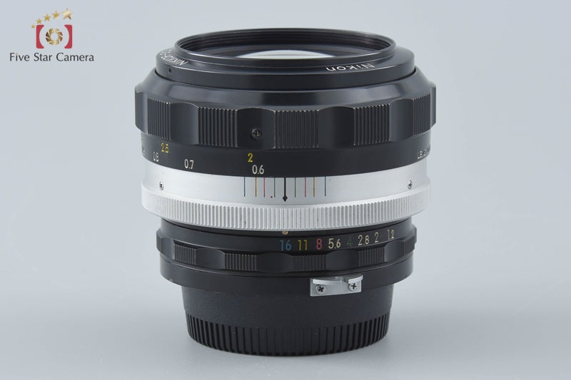 Nikon NIKKOR-S.C Auto 55mm f/1.2 Non Ai Lens