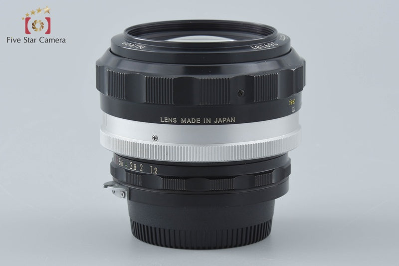 Nikon NIKKOR-S.C Auto 55mm f/1.2 Non Ai Lens