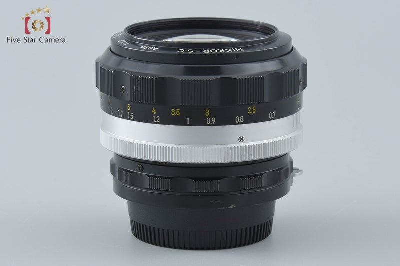 Nikon NIKKOR-S.C Auto 55mm f/1.2 Non Ai Lens