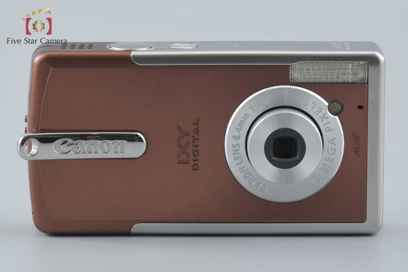 Canon IXY Digital L Silky Bronze 4.0 MP Digital Camera