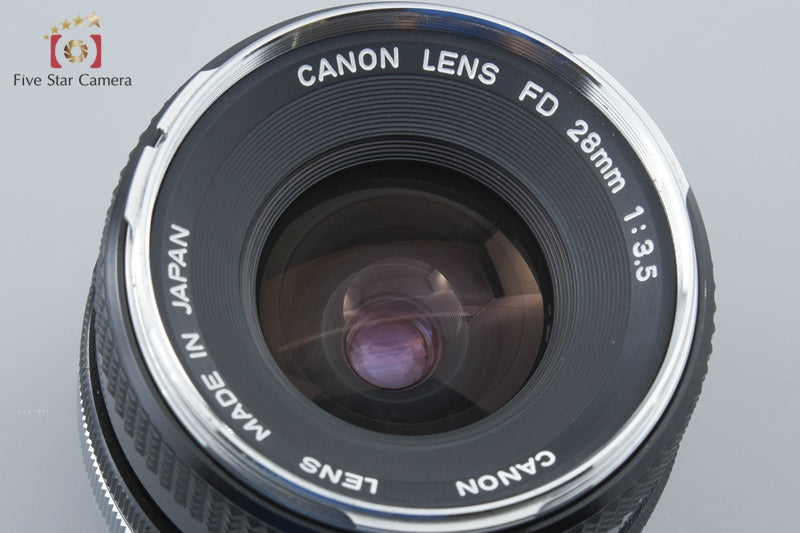 Canon FD 28mm f/3.5