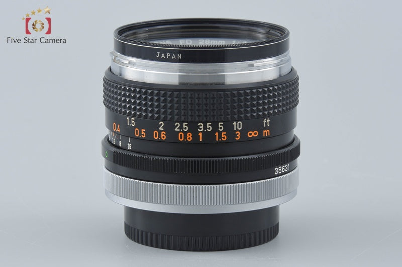 Canon FD 28mm f/3.5