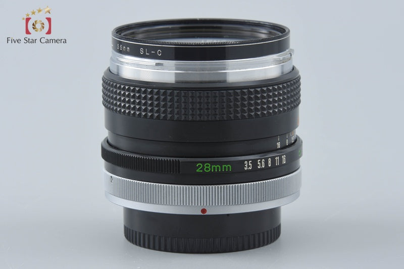 Canon FD 28mm f/3.5