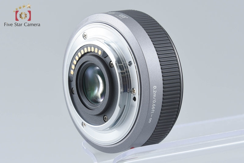 Panasonic LUMIX G 20mm f/1.7 ASPH. H-H020