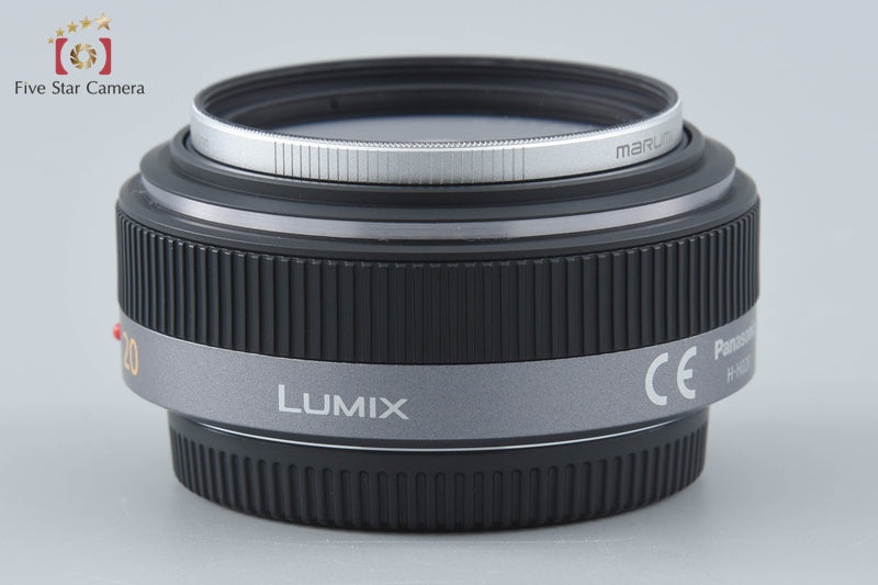Panasonic LUMIX G 20mm f/1.7 ASPH. H-H020