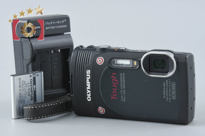 Olympus STYLUS TG-850 Tough Black 16.0 MP Digital Camera