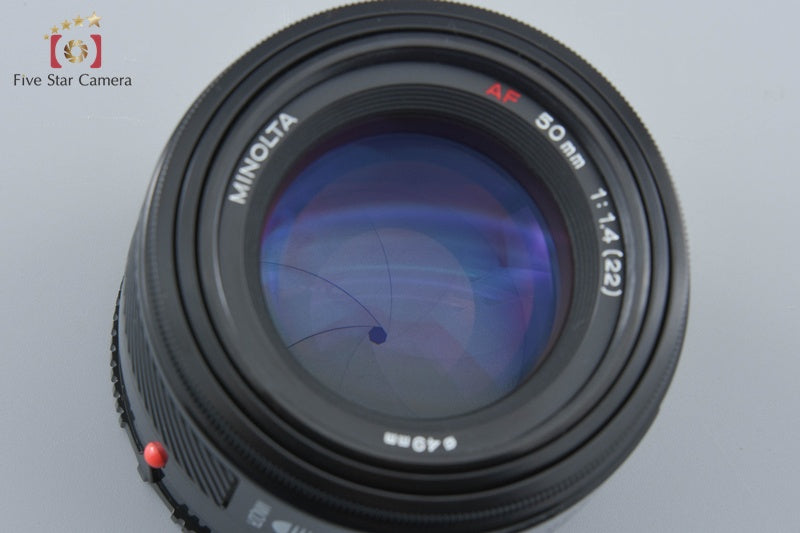 Minolta AF 50mm f/1.4 Early Model Sony / Minolta A Mount Lens