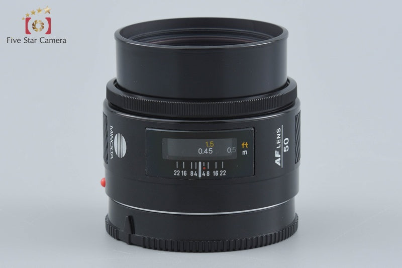 Minolta AF 50mm f/1.4 Early Model Sony / Minolta A Mount Lens